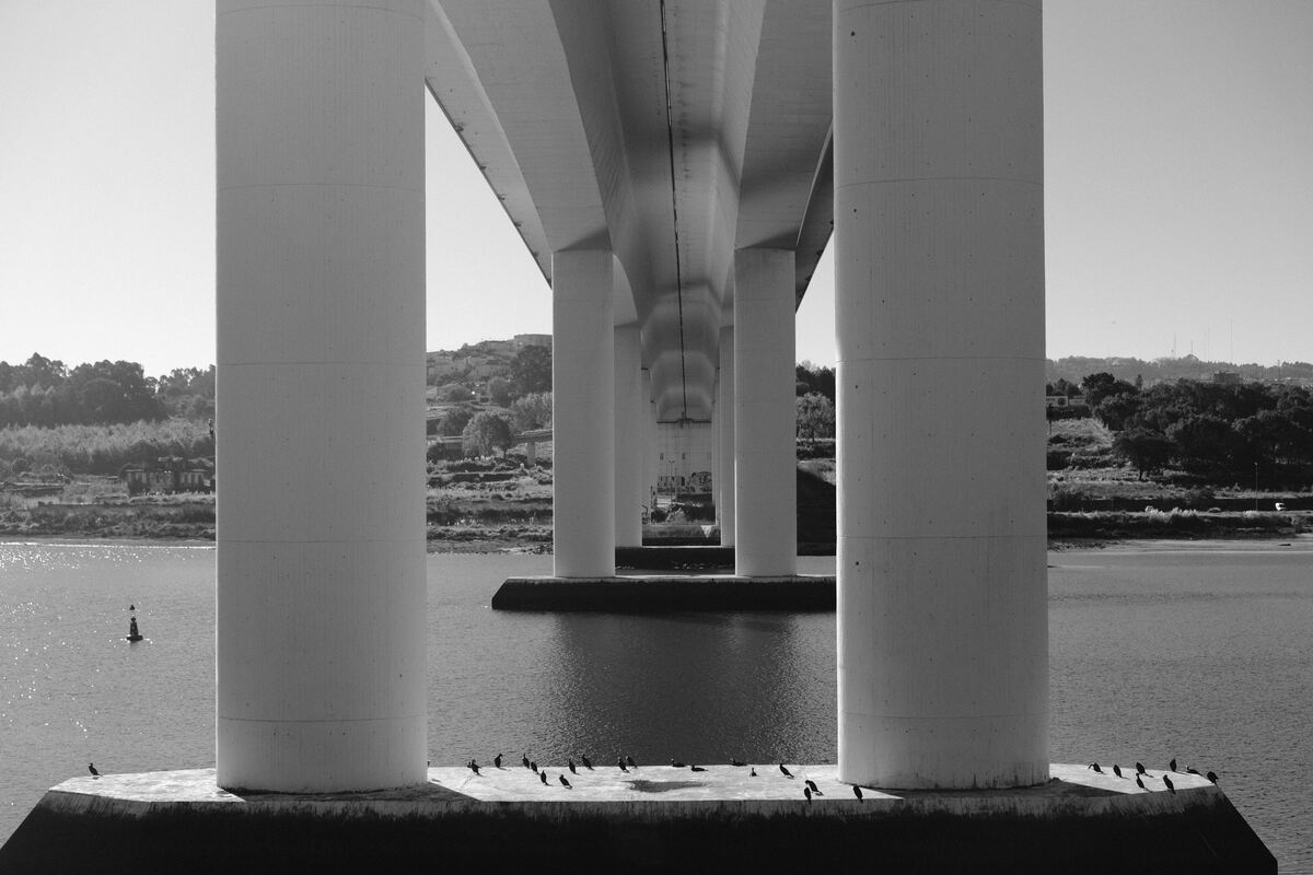 The bridge connecting two islands